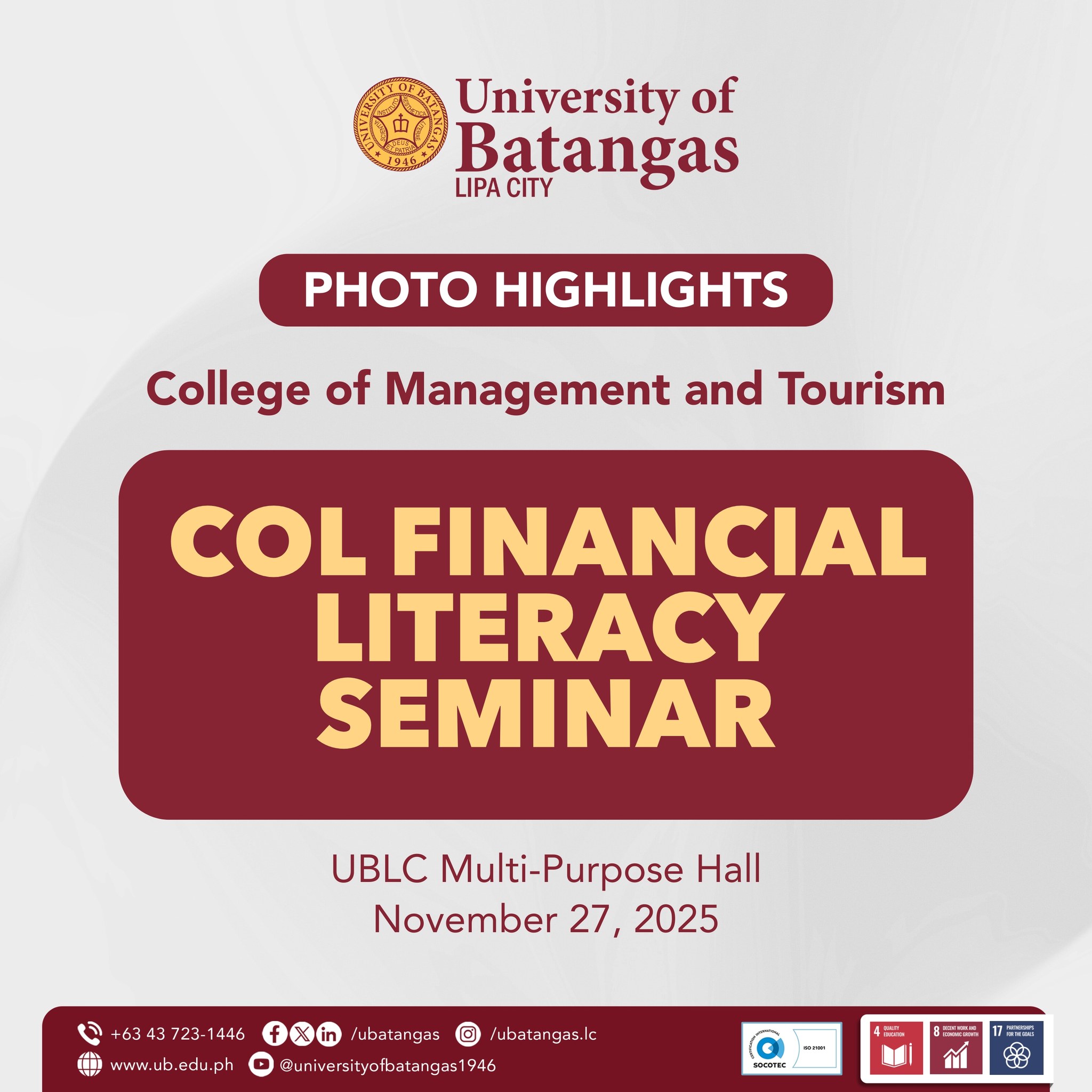 University of Batangas Lipa City | Lipa City