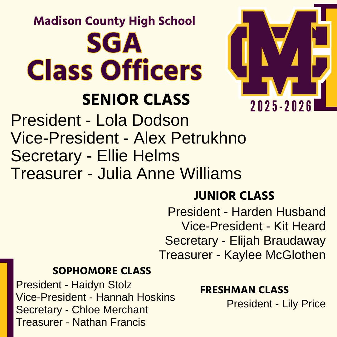 Congratulations to the... - Madison County High School | Facebook
