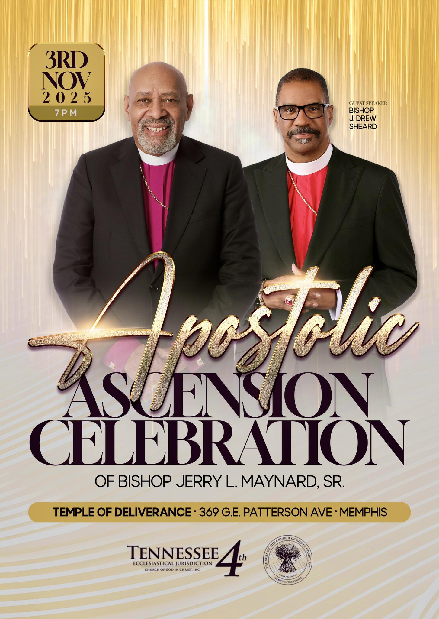 🙌... - Tennessee Fourth Ecclesiastical Jurisdiction (COGIC) | Facebook
