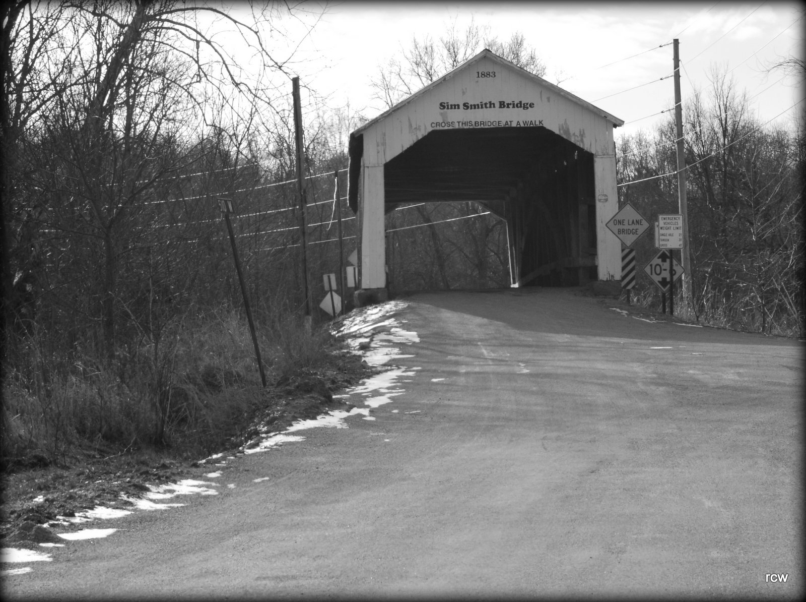 Parke - Sim Smith Bridge - some say it is haunted... what stories do ...