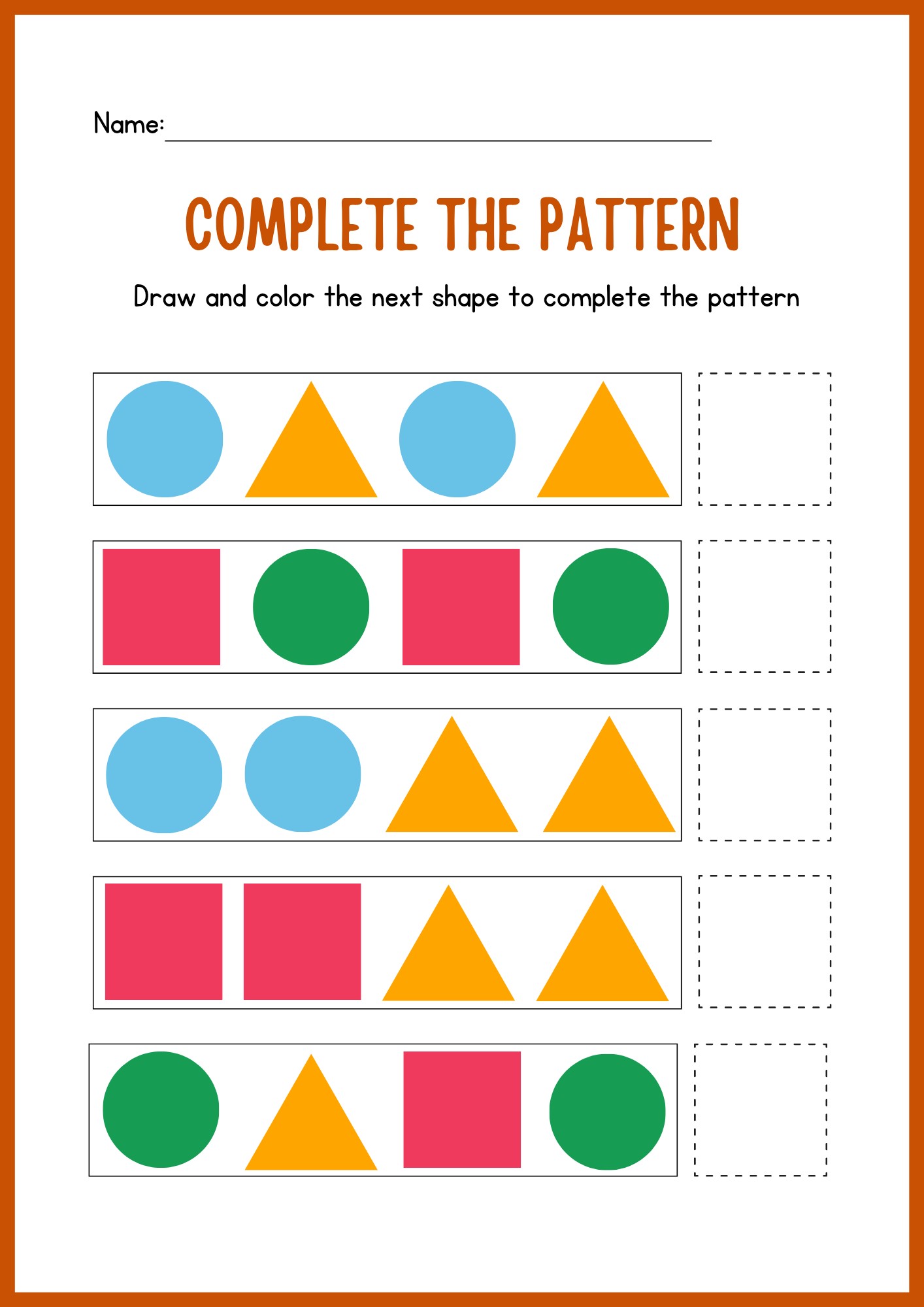 DepEd New Normal | Patterns Worksheets | Facebook