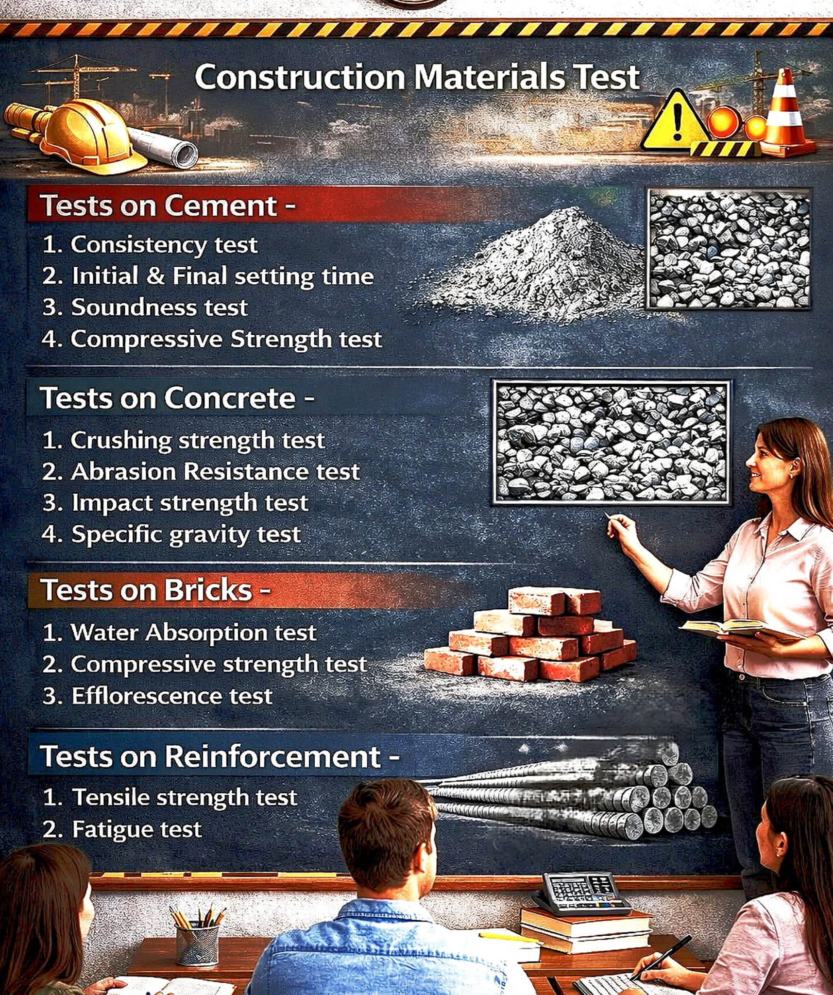 Civil - Construction Materials Test #ConstructionMaterials # ...