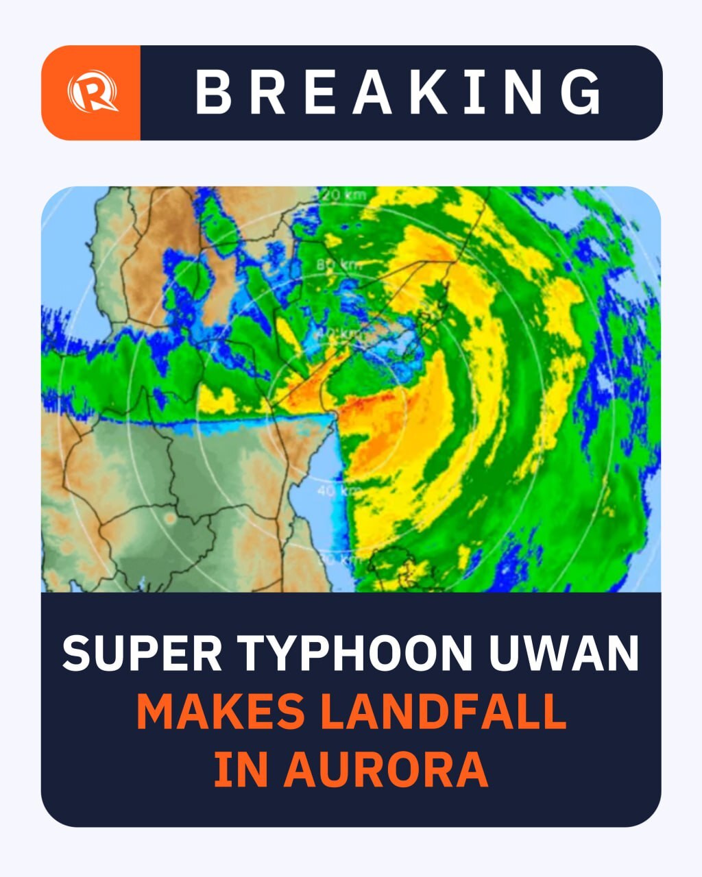 Rappler - BREAKING: PAGASA says Super Typhoon Uwan (Fung-wong) made ...