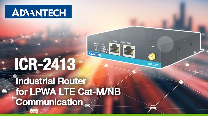 Advantech - Introducing the new ICR-2413 We’re proud to unveil the ICR ...