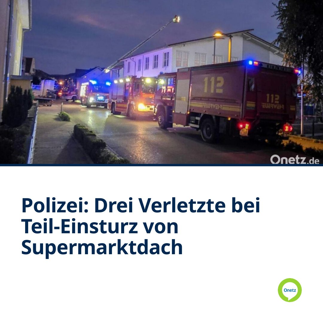 Onetz - Etwa zwei Dutzend Menschen sind in einem Supermarkt, als ...