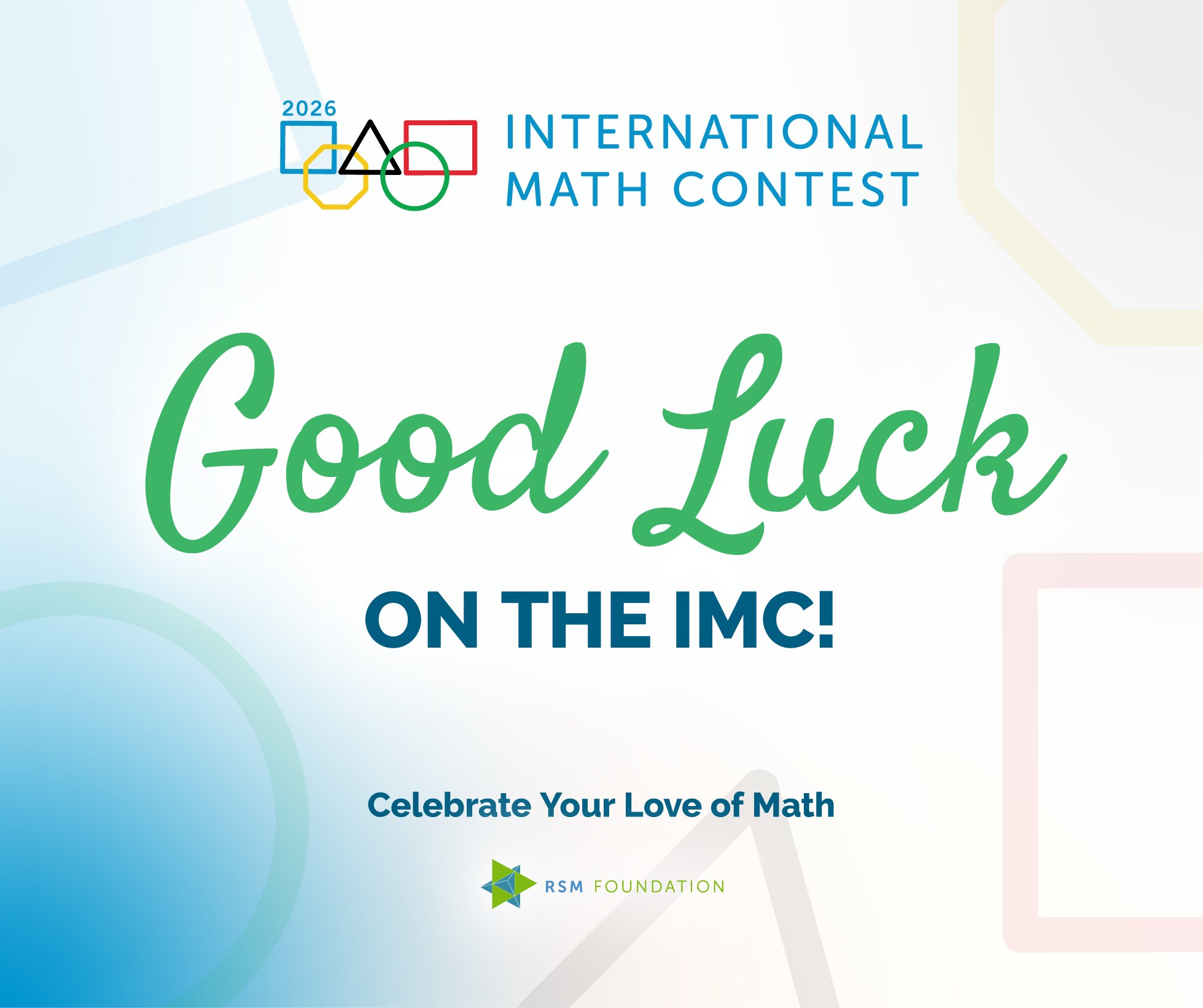 RSM Foundation - 🎉 Good luck to all students competing in... | Facebook