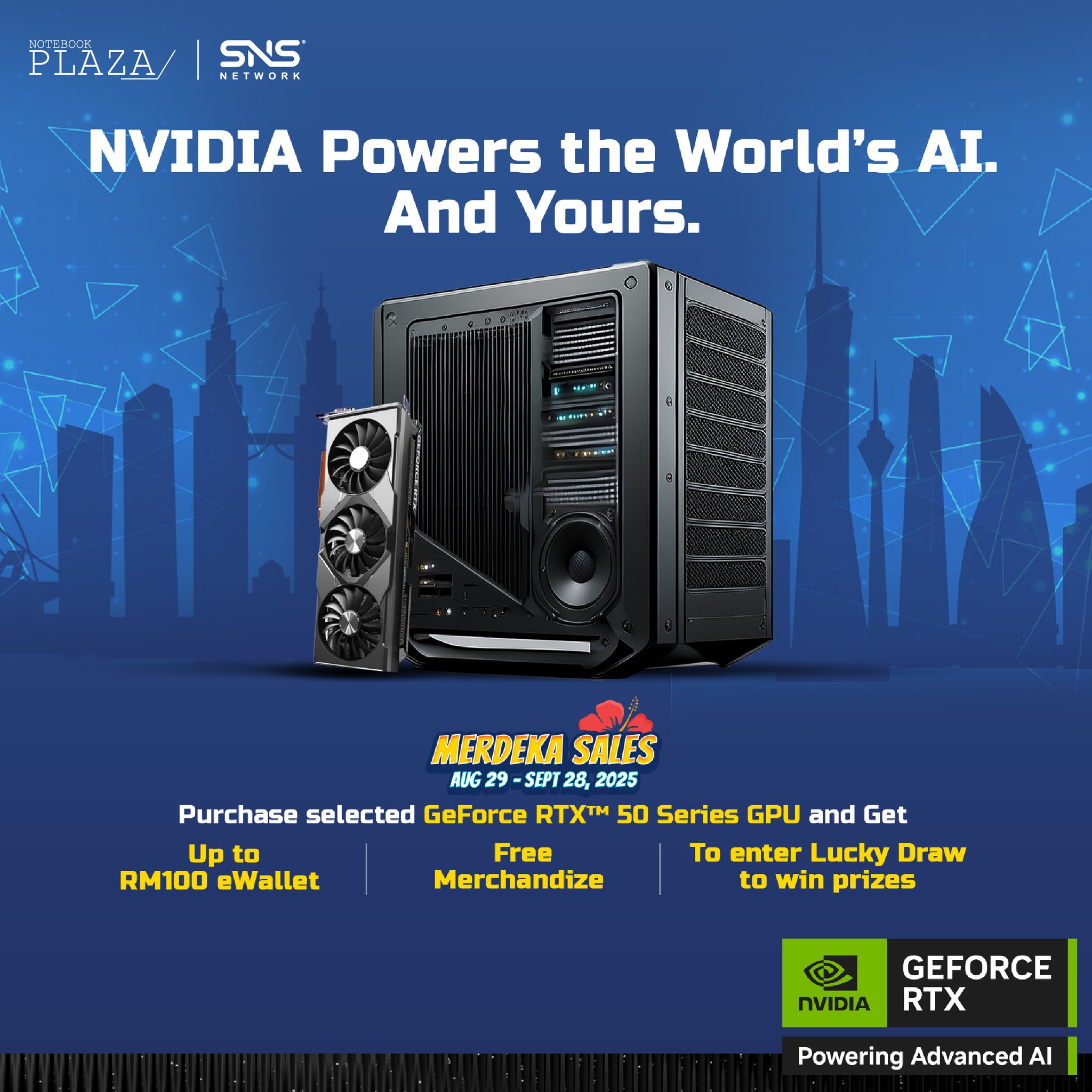 NB Plaza - 🇲🇾 Celebrate National Day with NVIDIA! Take... | Facebook