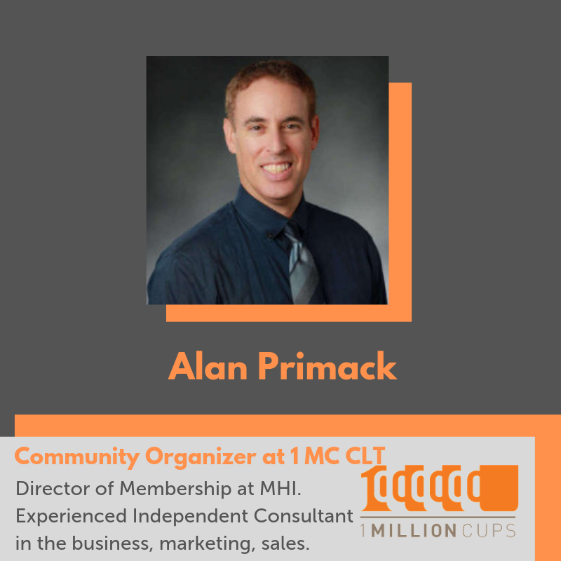 Get to know one of the organizers... - 1MillionCups Charlotte | Facebook