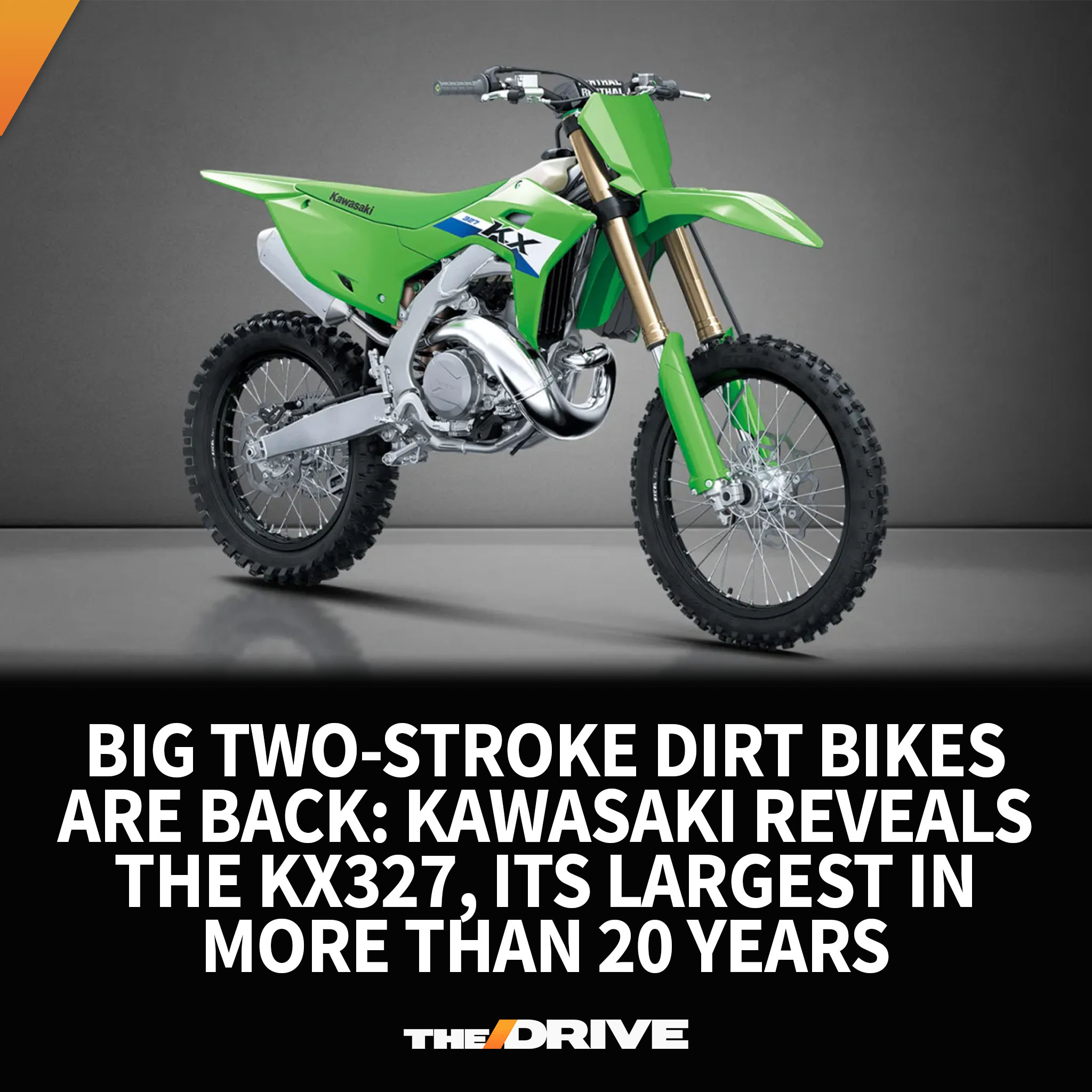イトウ It's been over 20 years since Kawasaki has made a two-stroke bike