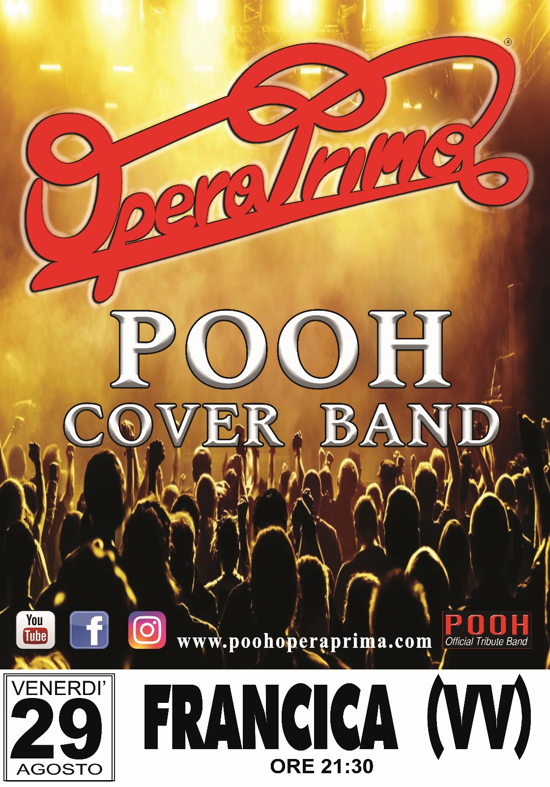 opera prima cover band