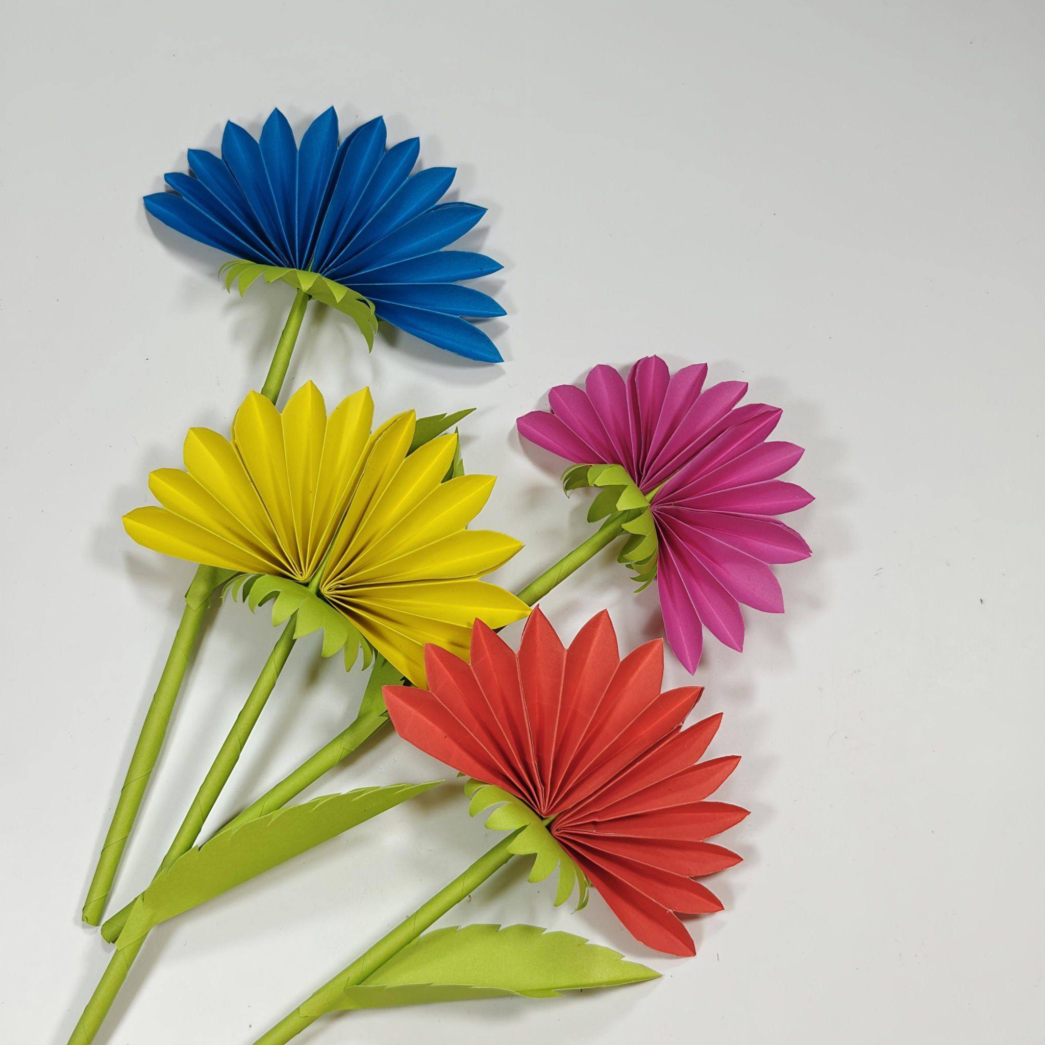 Beautiful DIY Paper Cutting Flower Craft Idea! 💙 #PaperCuttingArt # ...