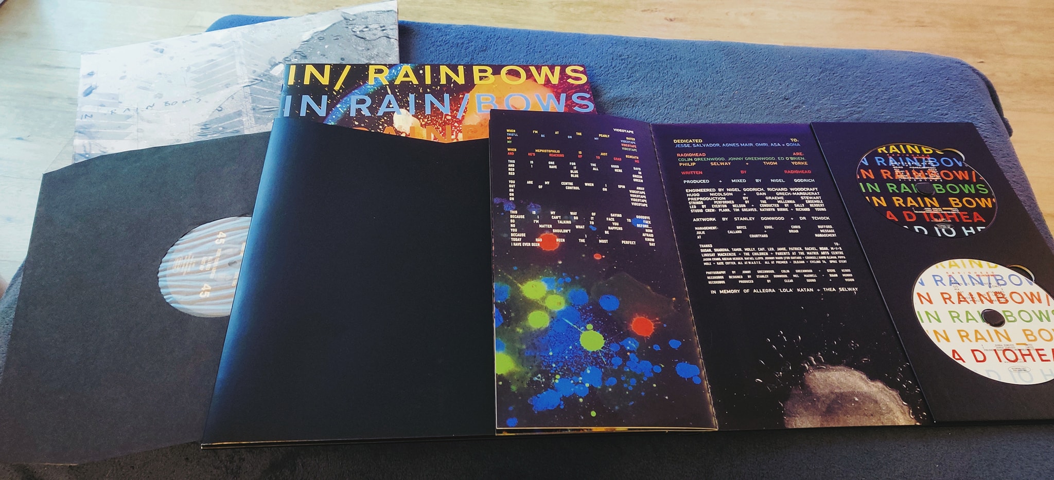 Scored rare Radiohead In Rainbows box set