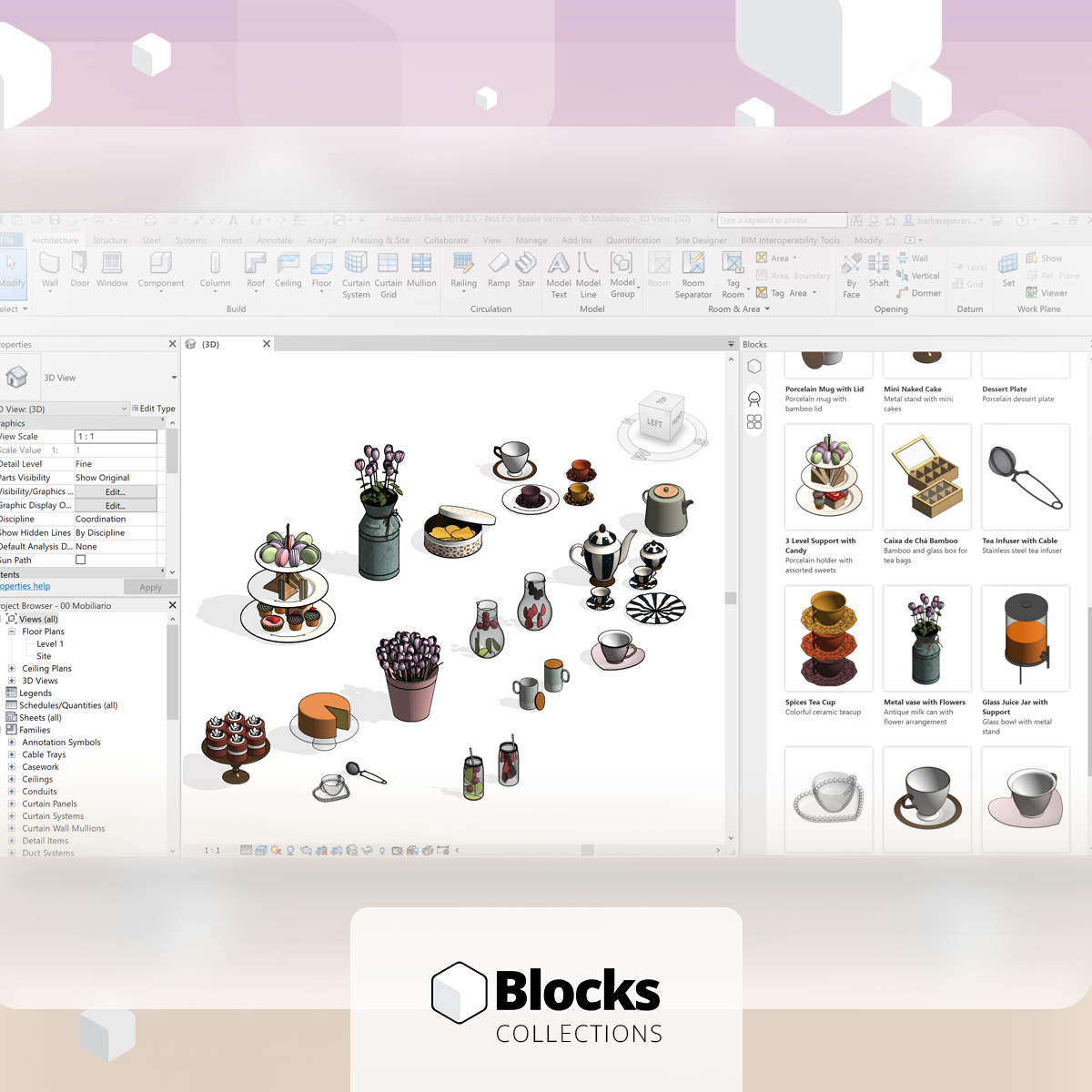 Blocks Revit - Mais uma coleção maravilhosa disponível... | Facebook