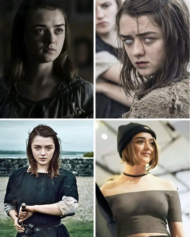 Photo Encadrée Et Signée Arya Stark Par Maisie Williams - Collector Game Of Thrones, Prêt à Encadrer