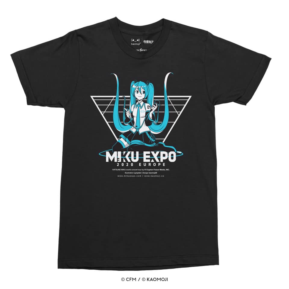 【XL】初音ミク MIKU EXPO2018 USA × OMOCAT Tシャツ Check out OMOCAT x #MIKUEXPO2020 USA & Canada long sleeve tee