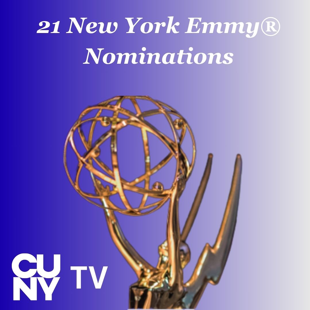CUNY - The 2025 New York Emmy® Award Nominations were announced—and we ...