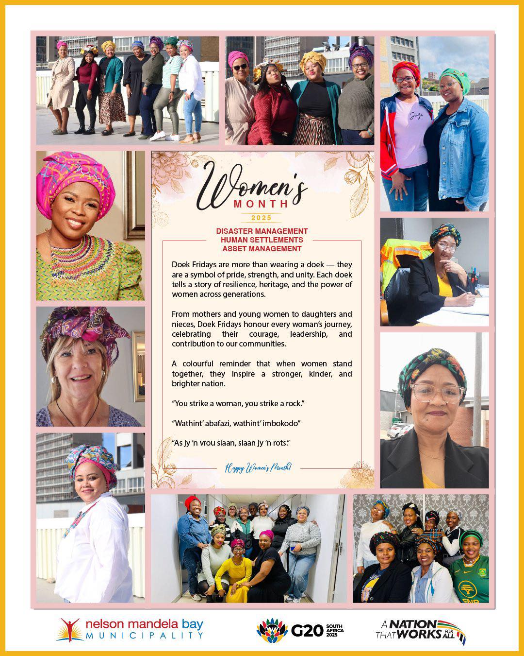 Nelson - 🌸 A Tribute to the Women of Nelson Mandela Bay 🌸 Behind every ...