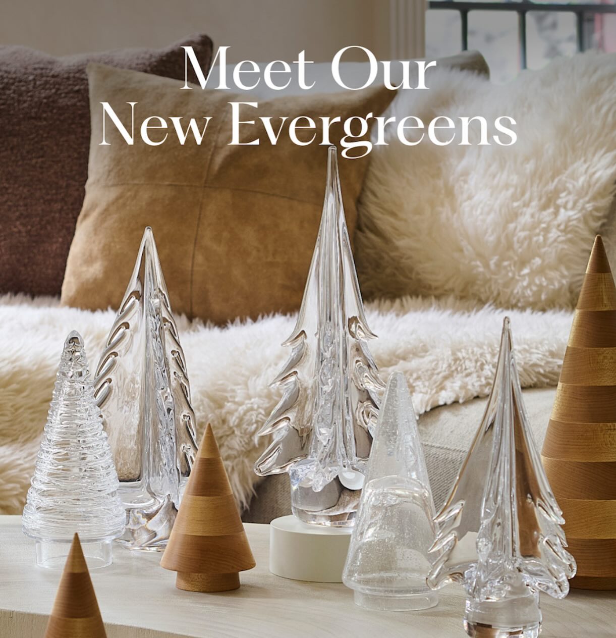 Nest - Here are all the new Simon Pearce trees for 2025… stop by soon ...