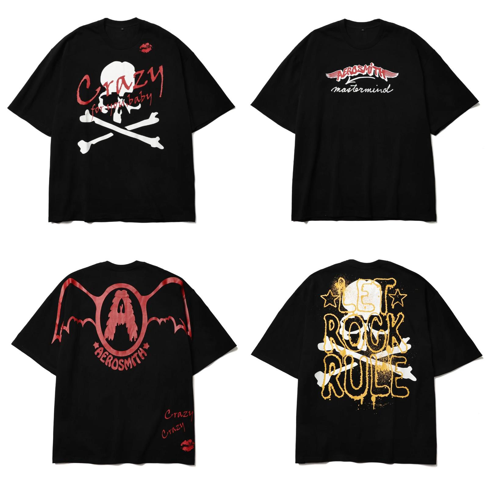 Mastermind x Aerosmith Tee各$999，Anytime WhatsApp/WeChat 852 