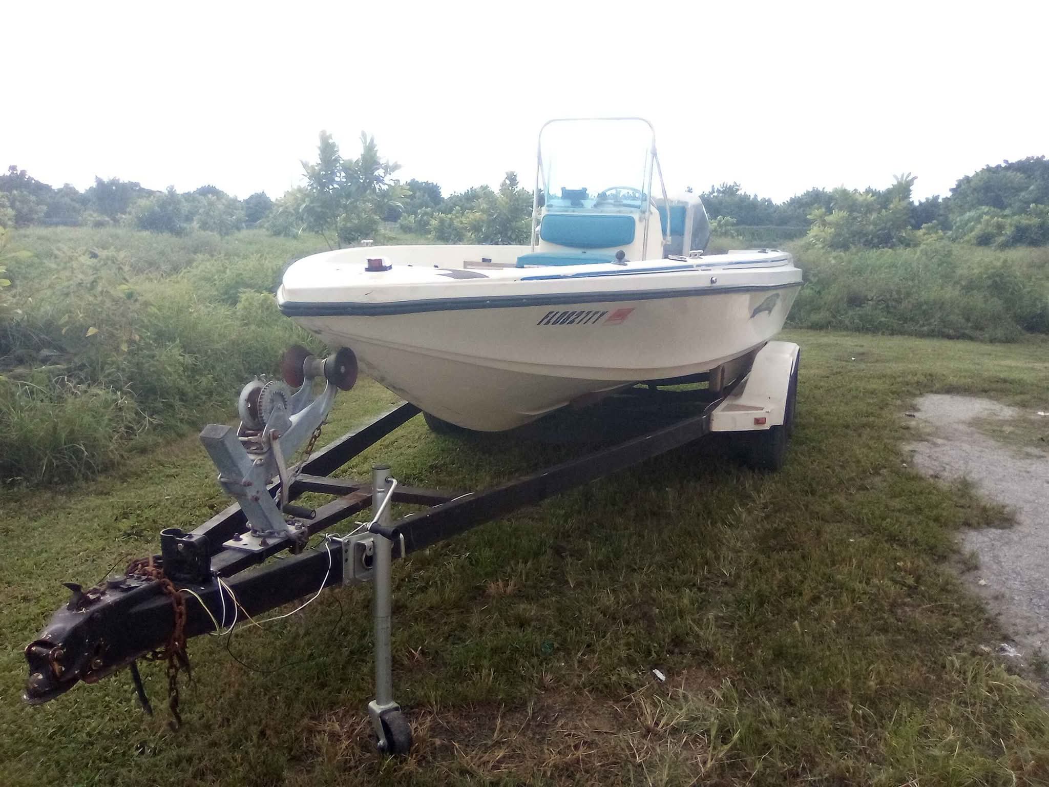 18 ft ranger flat boat and trailer no motor - Powerboats & Motorboats ...