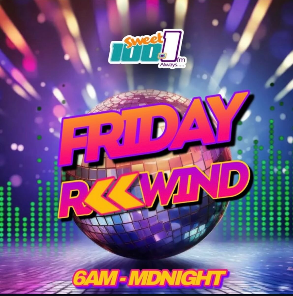 Sweet 100.1 FM - 🔁🎶 Slide into the weekend with Friday... | Facebook