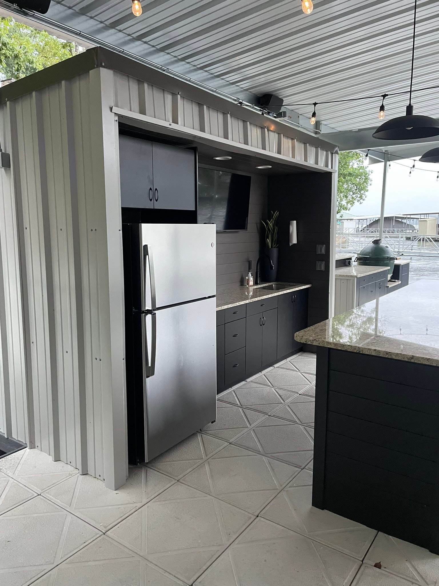 Dock kitchen/bar area.... - CNC Cabinetry N Closets | Facebook