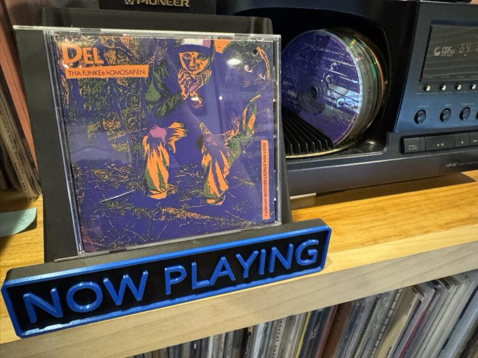 Del the Funky Homosapien's debut album I Wish My Brother George
