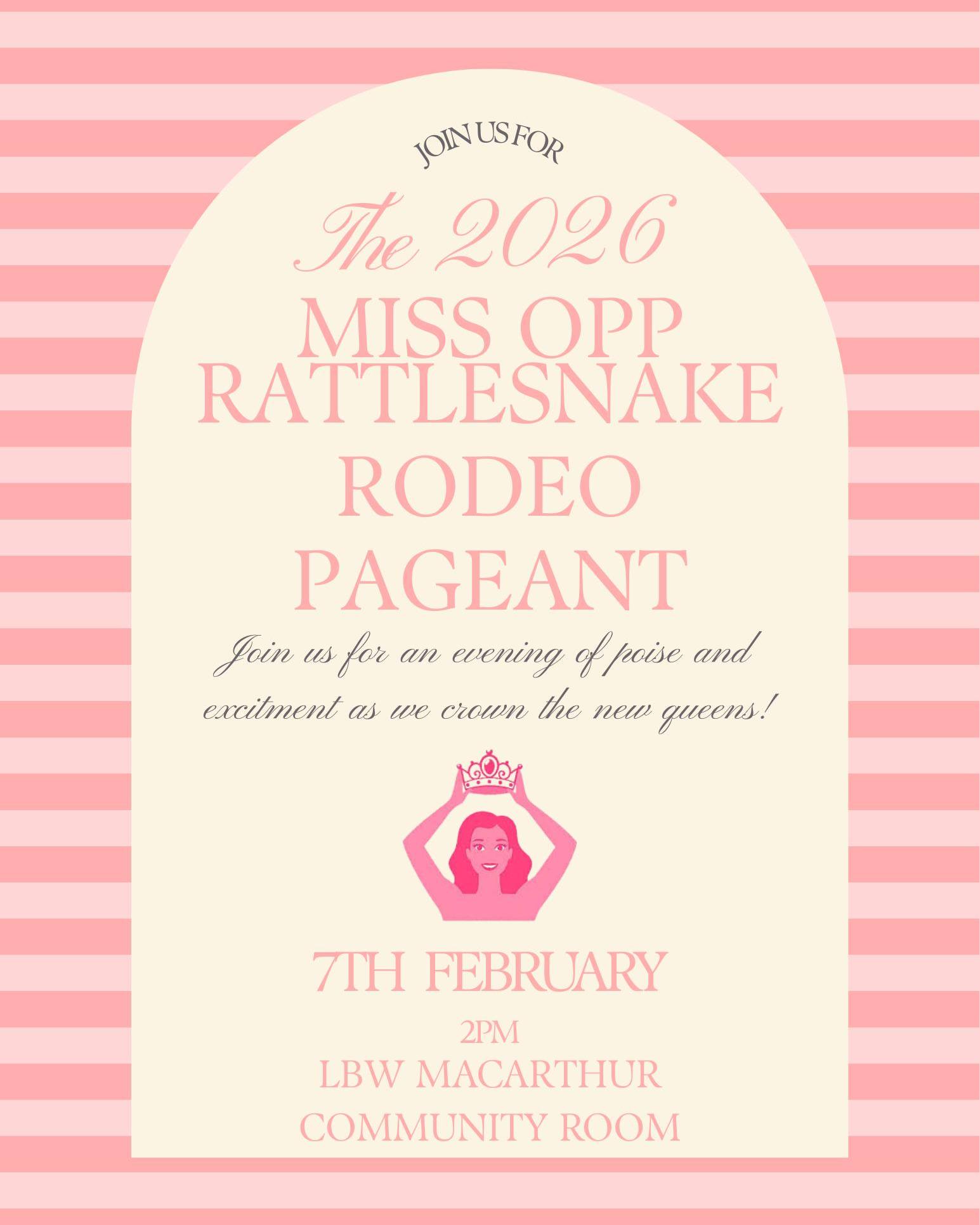 👑 Join us for the 2026 Miss Opp... - Opp Chamber of Commerce | Facebook