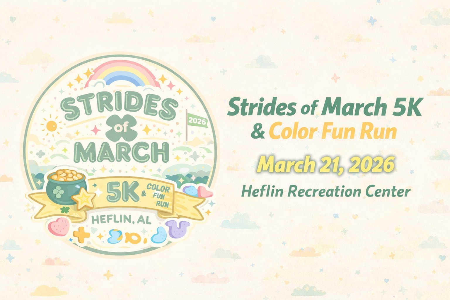 🏃‍♀️💚 We’re Kicking Off Strides of... - Heflin Main Street | Facebook