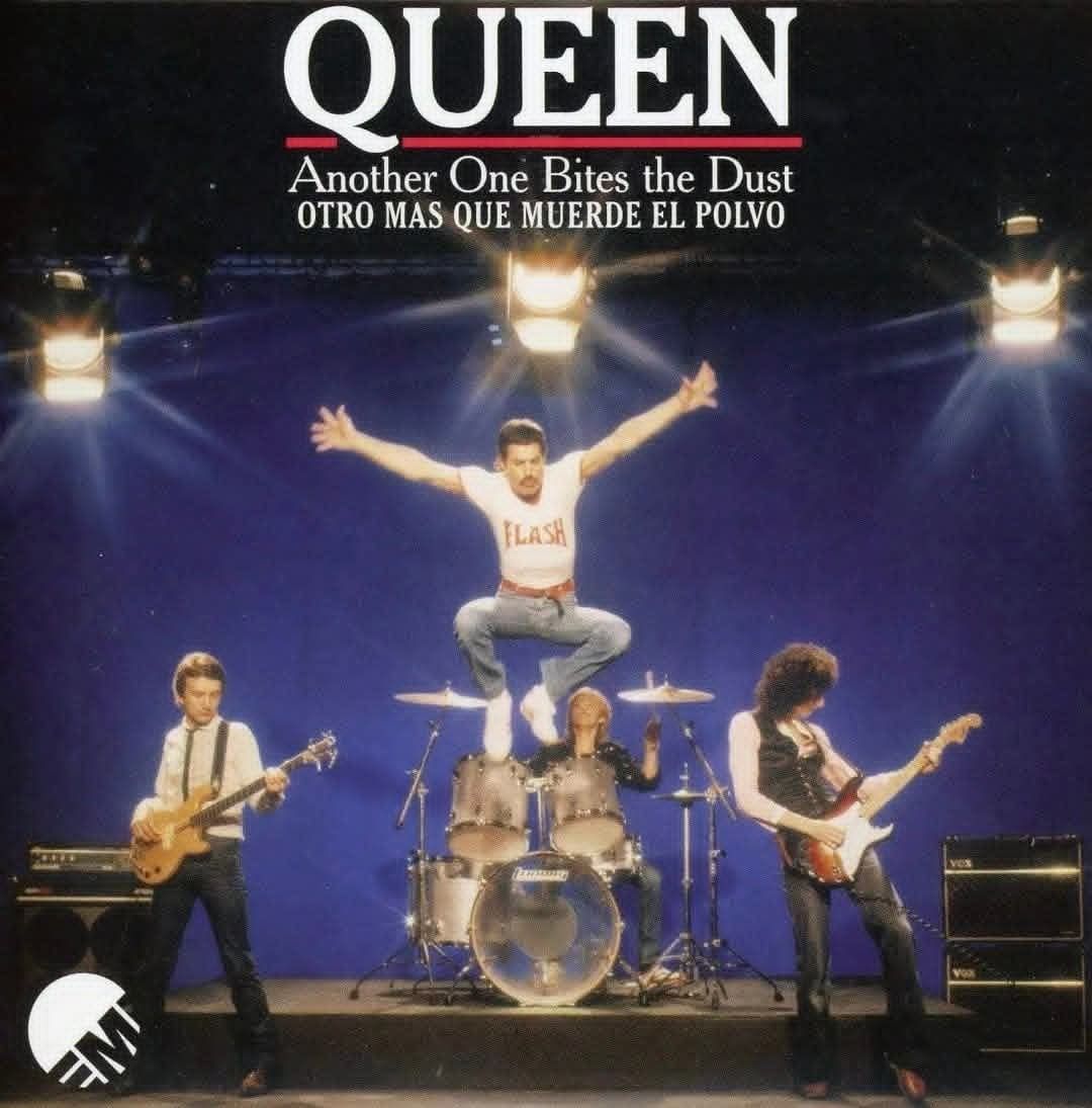 12 August 1980 - Queen released 'Another One Bites The Dust' in