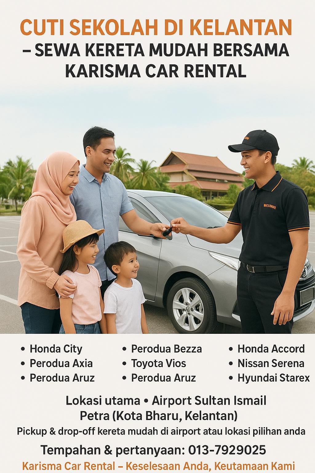Karisma Car Rental - A franchise of Hawk Kota Bharu