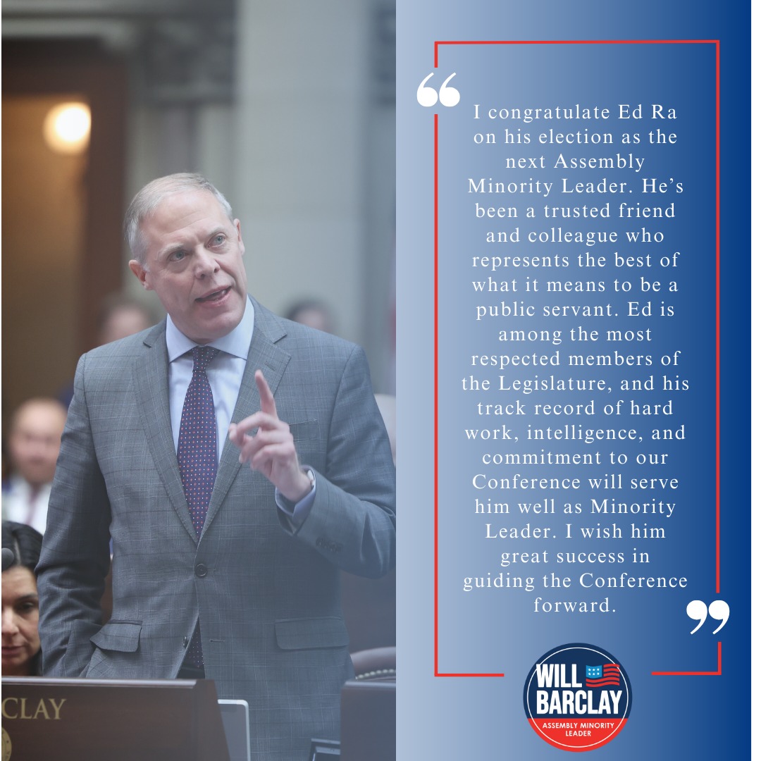 Assemblyman Will Barclay