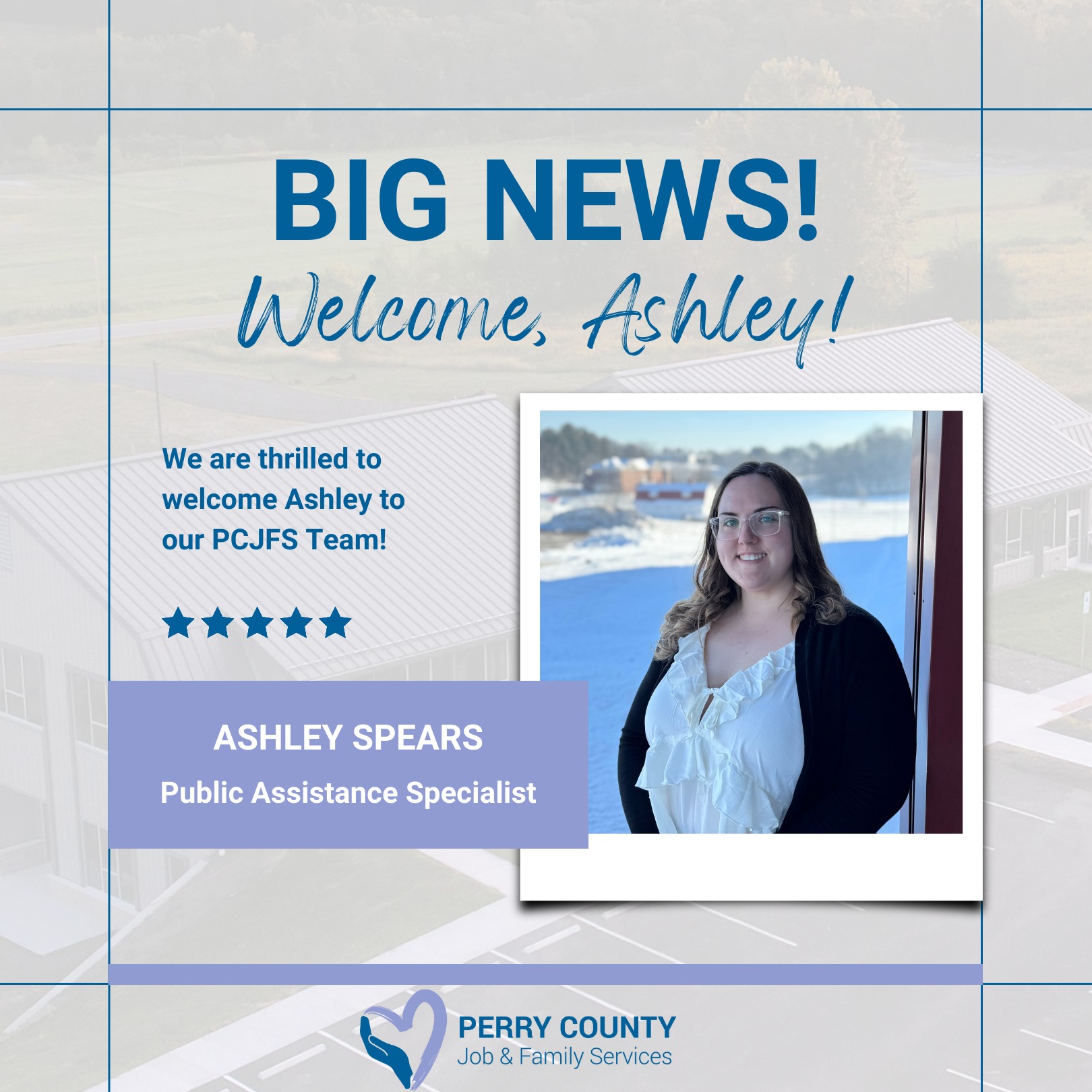 Perry - Please join us in welcoming Ashley Spears to the PCJFS Team as ...