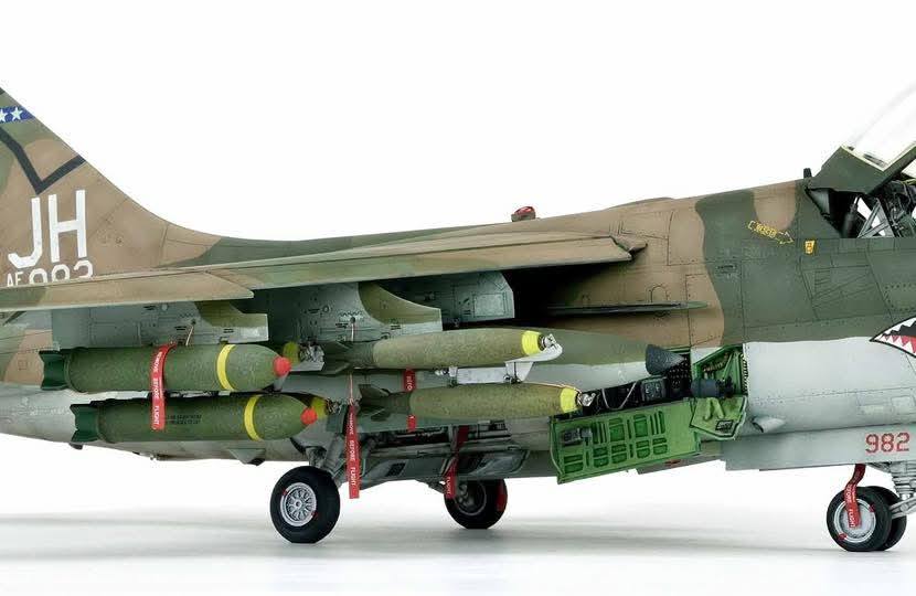1/48 Hasegawa A-7D Corsair II by Steve Evans