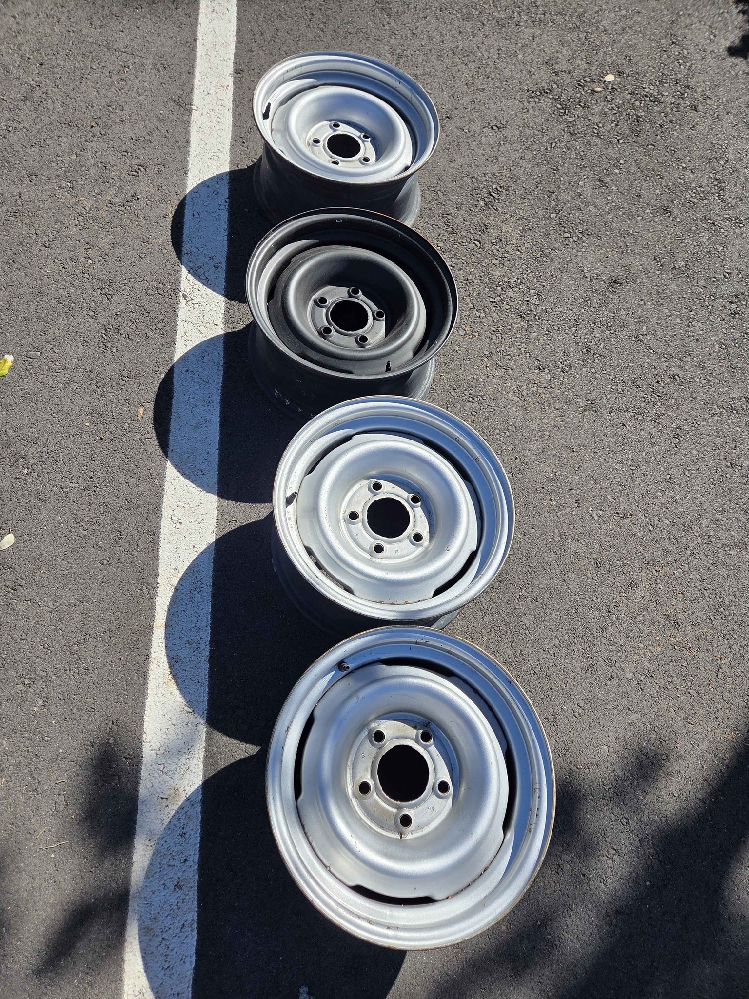 5 on 5 rim 15 steelies GM rims.. - Car Wheels, Tires & Parts - San ...
