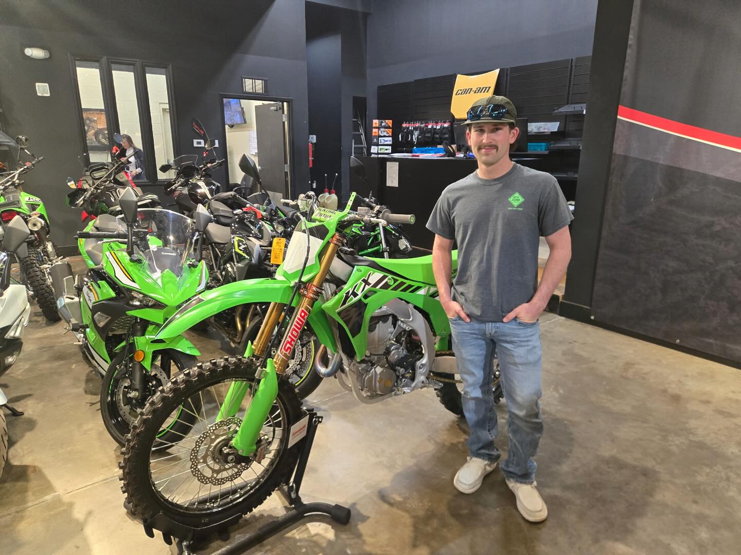 Huge thank you to Max Bates on his purchase of a 2025 Kawasaki SR