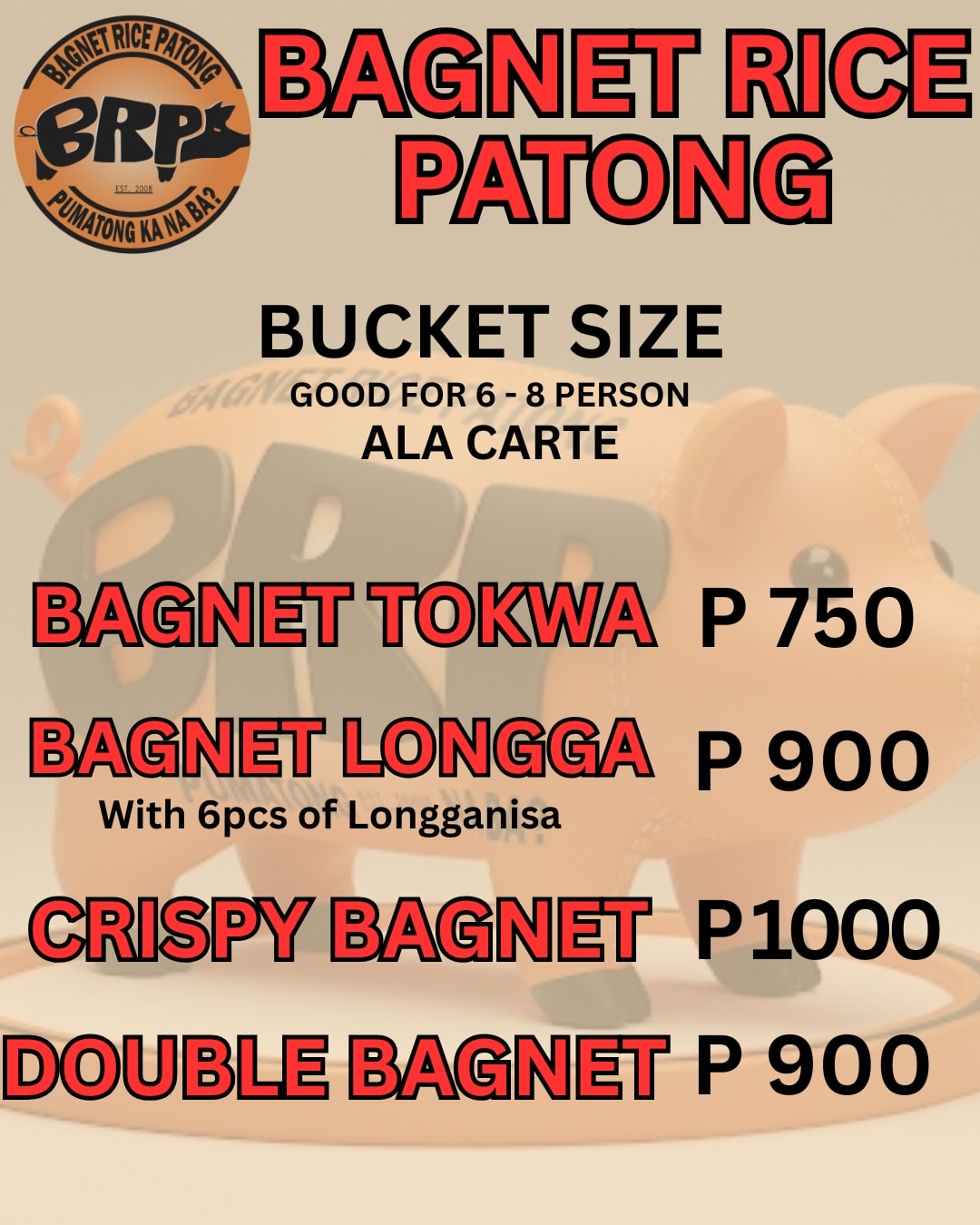 Bagnet Rice Patong added a new photo. - Bagnet Rice Patong
