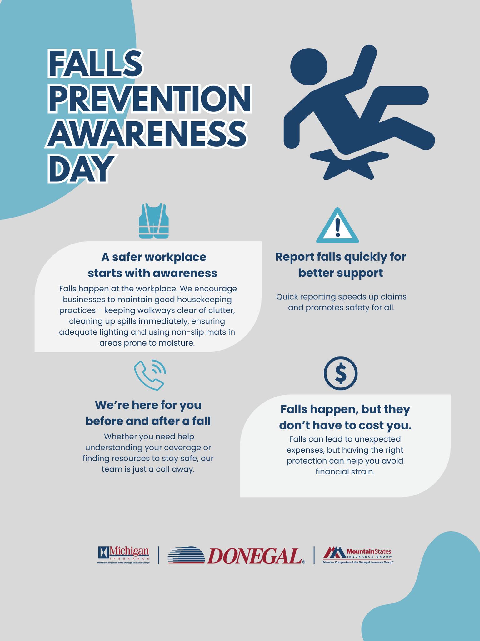 🚨 It’s Falls Prevention... - Donegal Insurance Group | Facebook