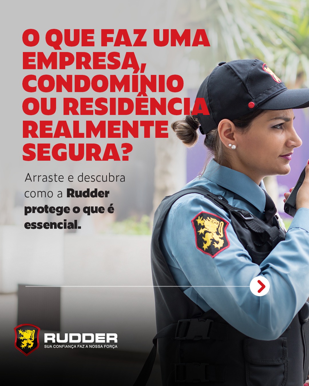 Rudder Segurança added a new photo. - Rudder Segurança