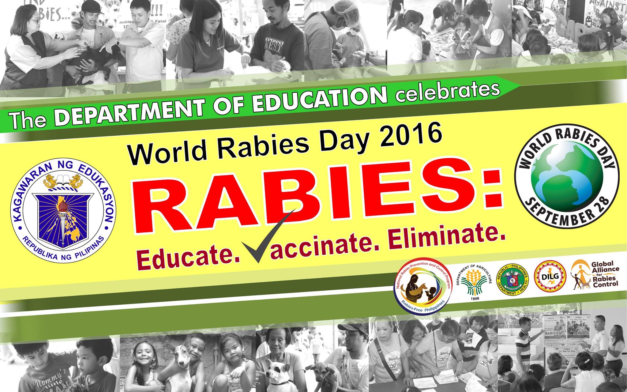 DepEd Philippines - World Rabies Day 2016 celebrates 10 years of saving ...