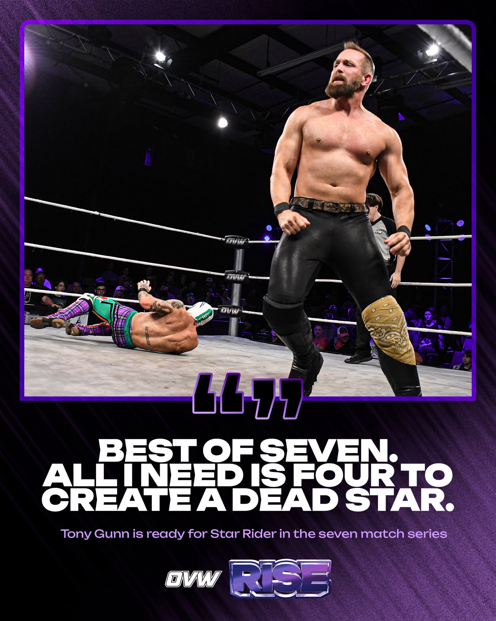 OVW Wrestling - The war between Tony Gunn and Star Rider... | Facebook