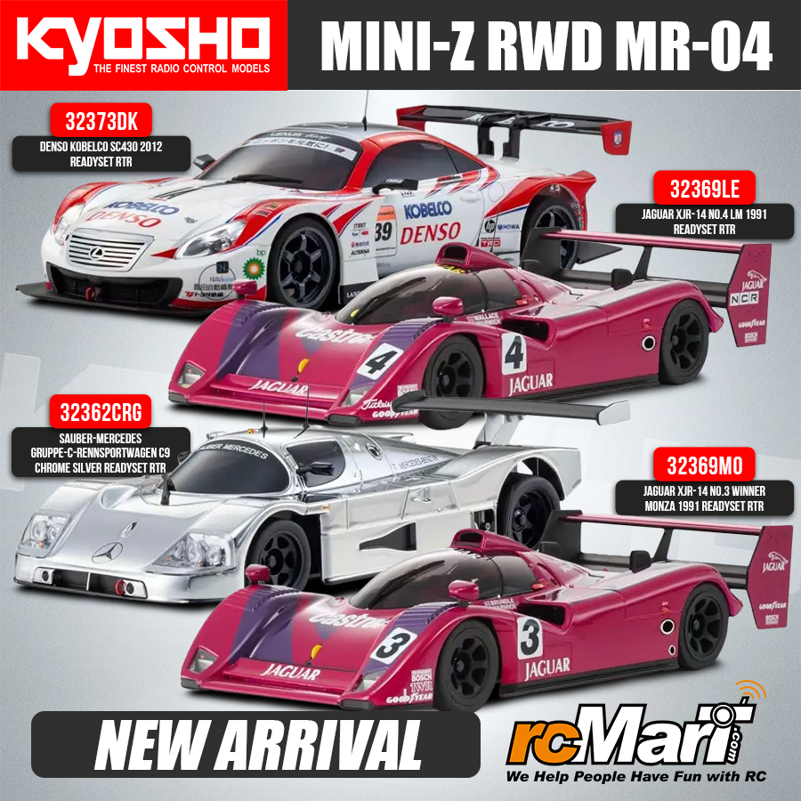 Kyosho Mini-Z MR-04 Readyset Series NEW ARRIVAL!!! The latest Mini