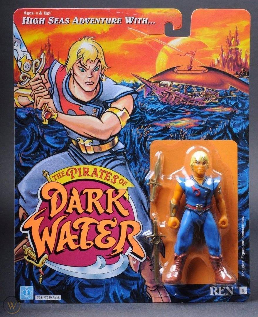 1991 Hasbro The Pirates of Dark Water Ren action figure.