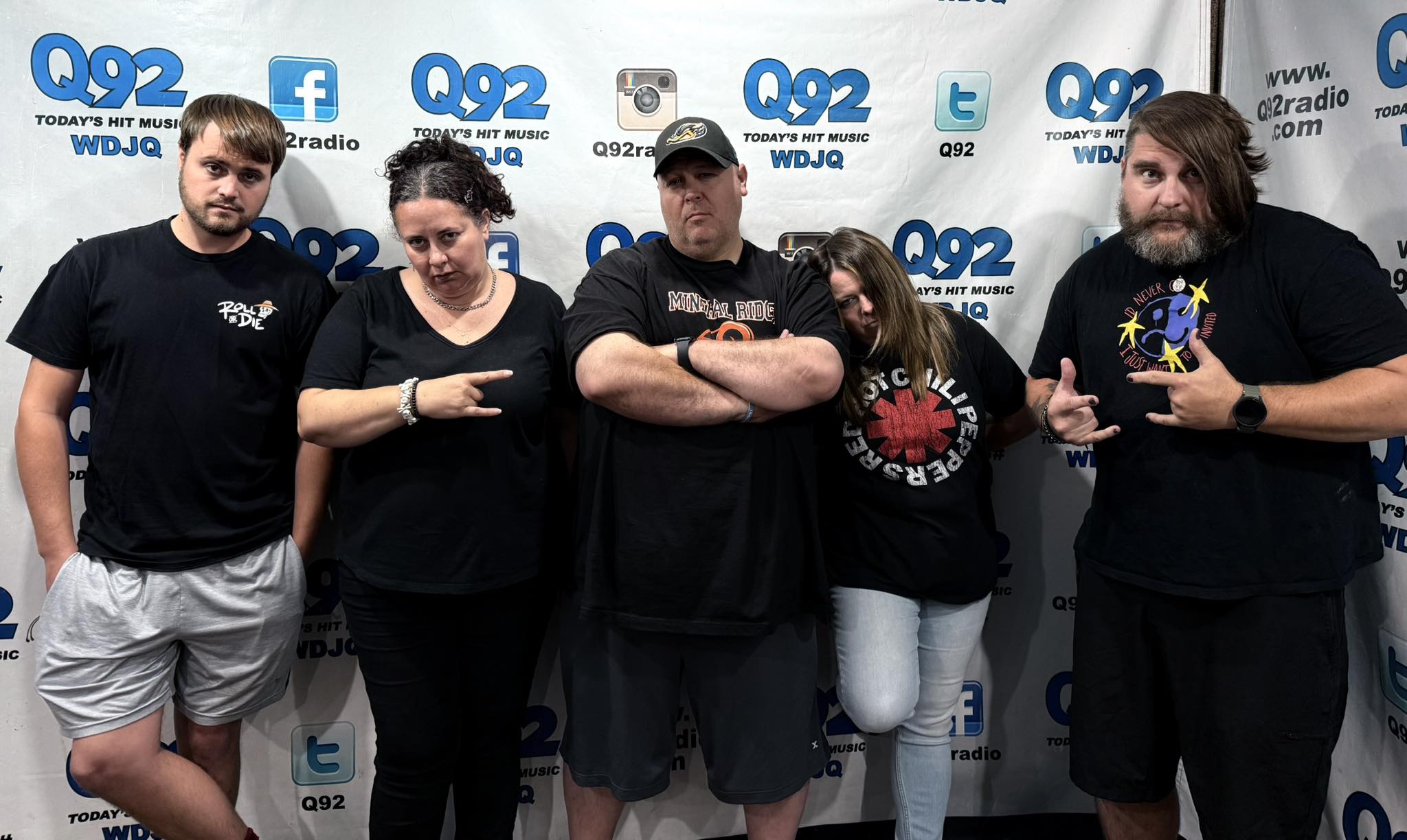 Q92 - Christian and all of his Emo Children🖤 Celebrating... | Facebook