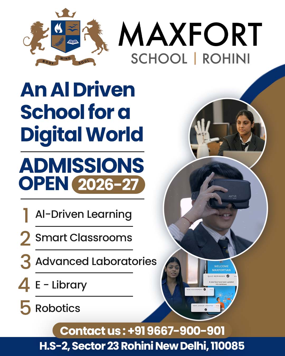 Maxfort School Rohini | New Delhi