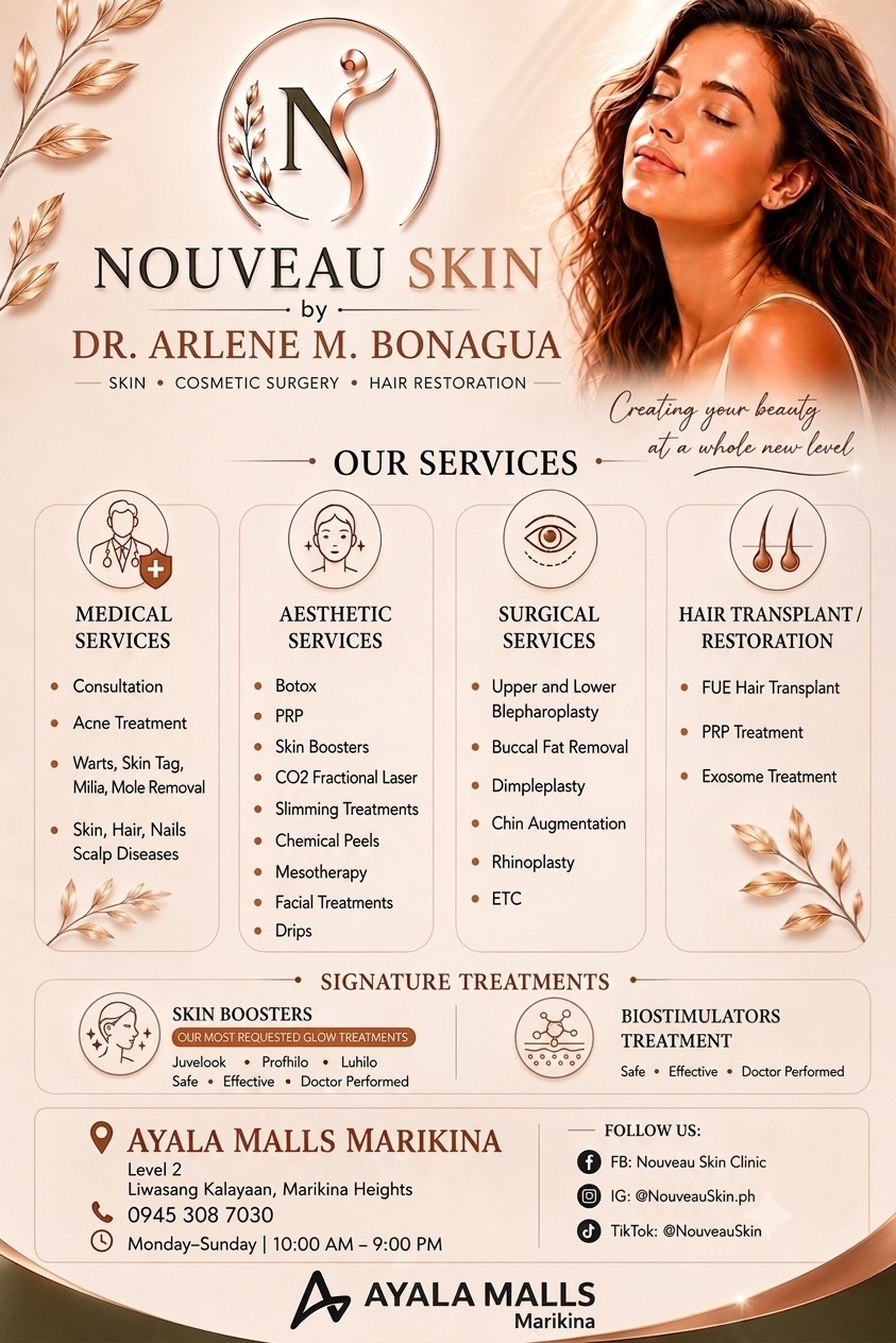 glutathione injection marikina Your journey to healthier skin, renewed confidence, and timeless beauty starts here. At NOUVEAU SKIN by Dr. Arlene M. Bonagua, we combine medical expertise with advanced aesthetic technology to deliver safe, personalized bpc-157 human clinical trial Color:One VitaHealth 30s pouches