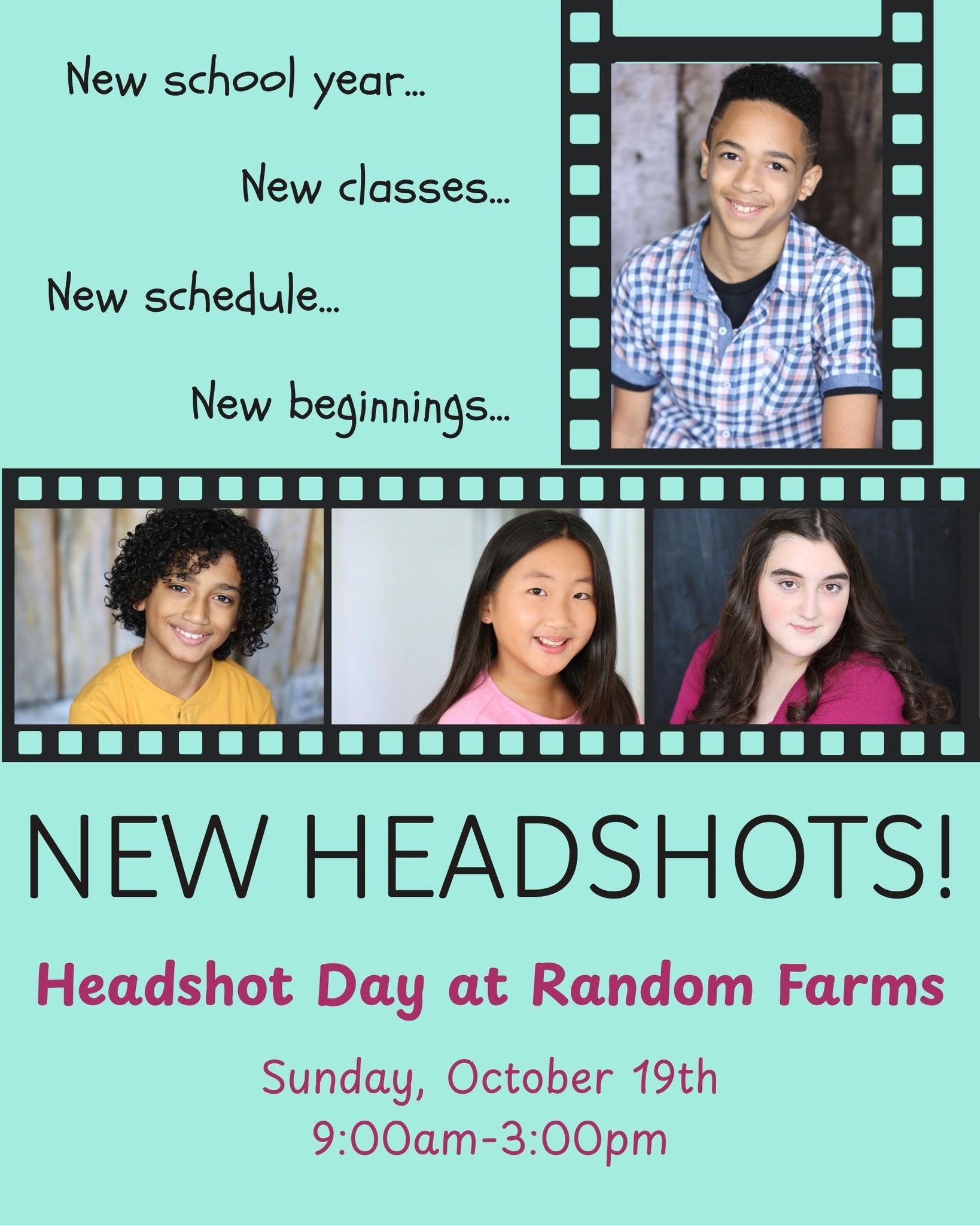 Back to school means new... - Random Farms Kids Theater | Facebook