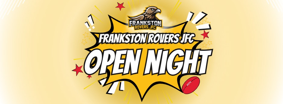 Frankston Rovers JFC - 2025 Open Night!