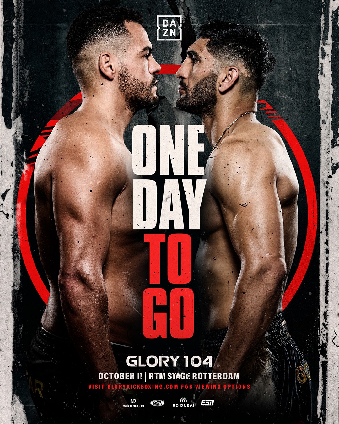 IT ALL GOES DOWN TOMORROW NIGHT! #GLORY104 l SATURDAY 8PM CET l
