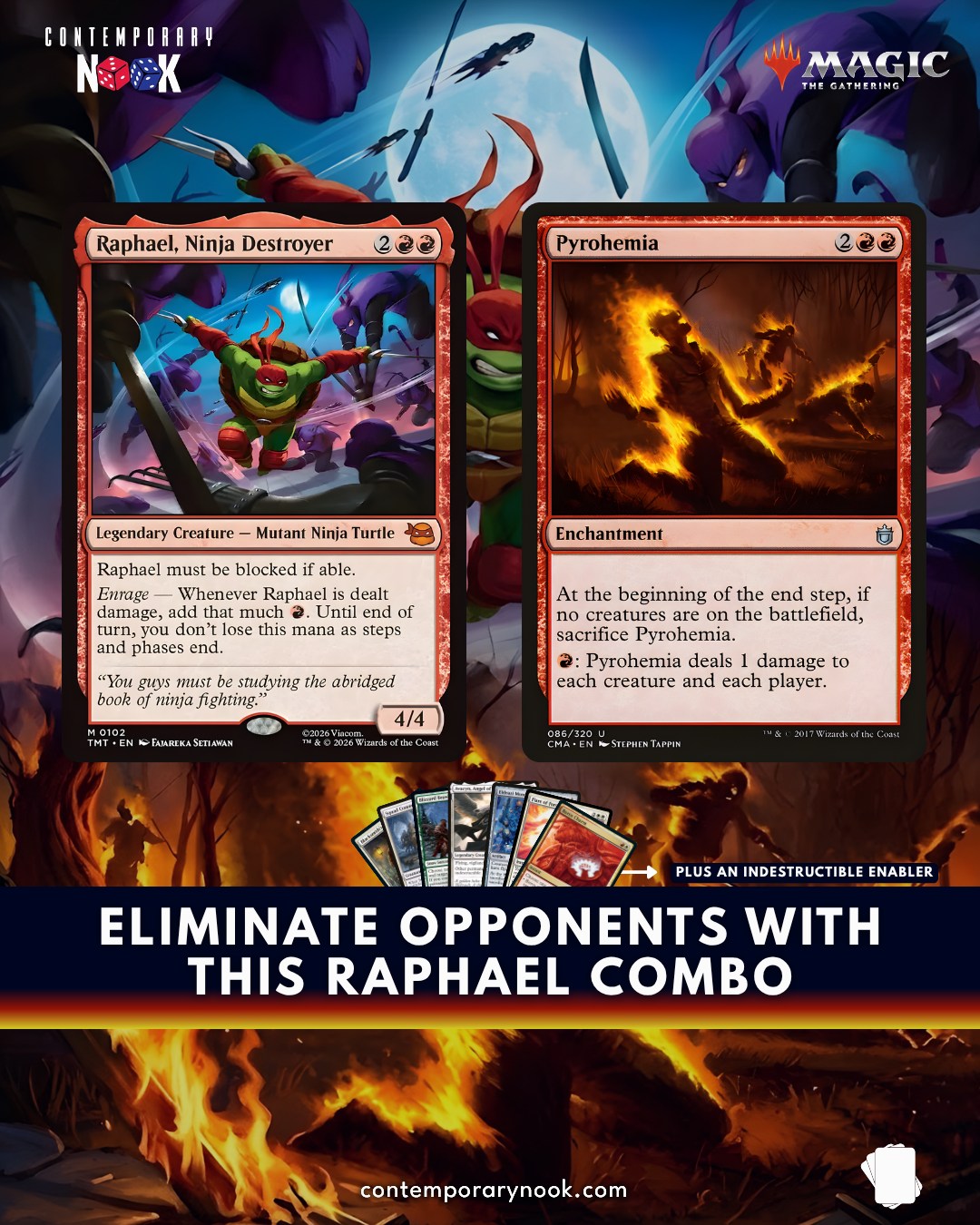 raphael mtg commander deck Raphael, Fiendish Saviour untap all attacking creatures Raphael, the Muscle (Commander) |